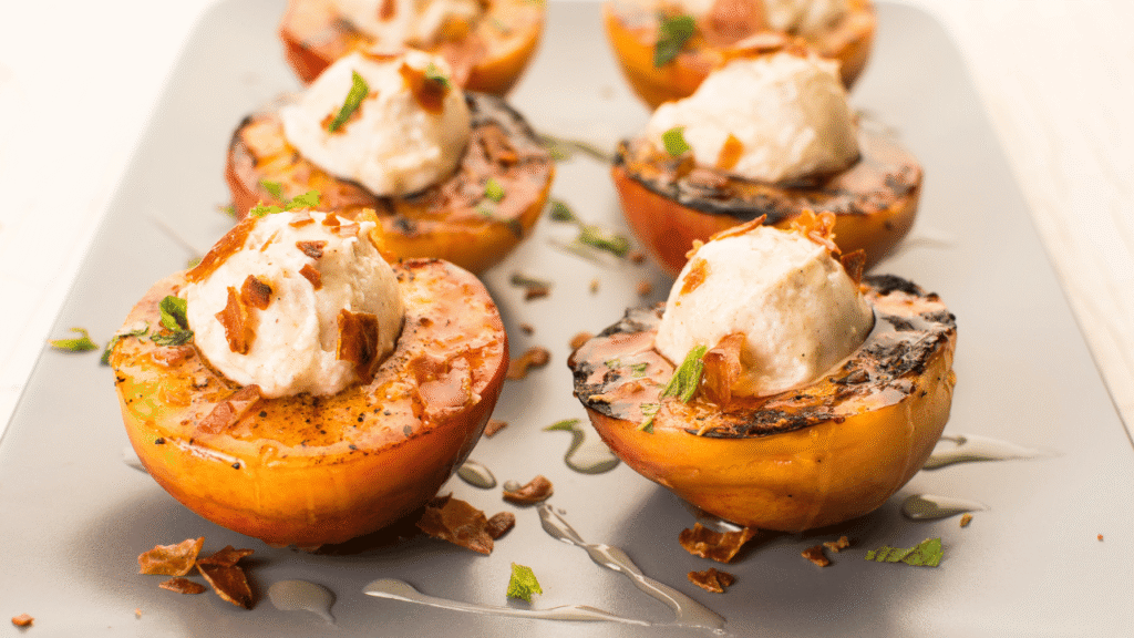 Cantaloupe with Ice Cream Step-by-Step Recipe and Preparation