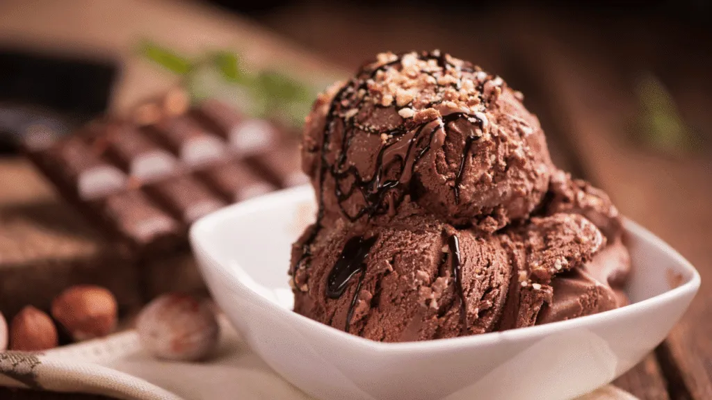 Indulge in Rich Chocolate Marshmallow Ice Cream 3 Chocolate Marshmallow Ice Cream