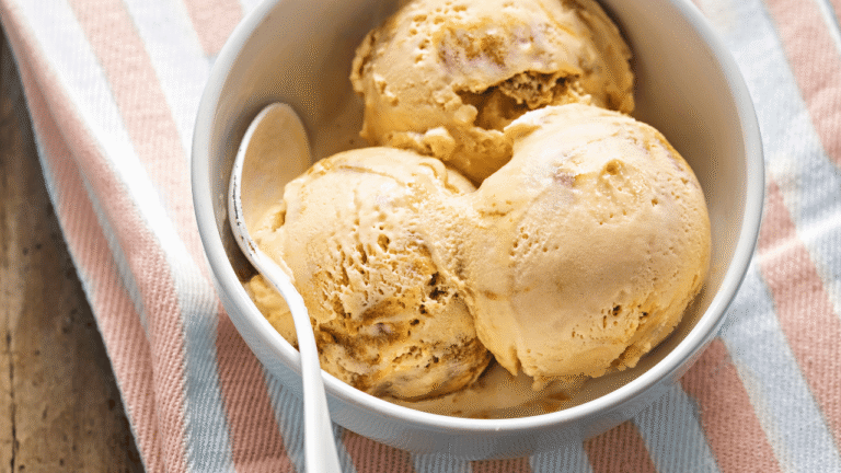 Homemade Ice Cream with Evaporated Milk