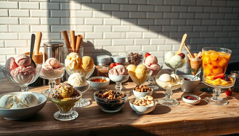 Fun Ice Cream Party Food Recipes 43 Fun Ice Cream Party Food Bar Setup with Colorful Scoops and Toppings