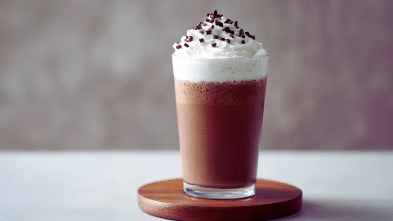 Chocolate Ice Cream with Chocolate Milk