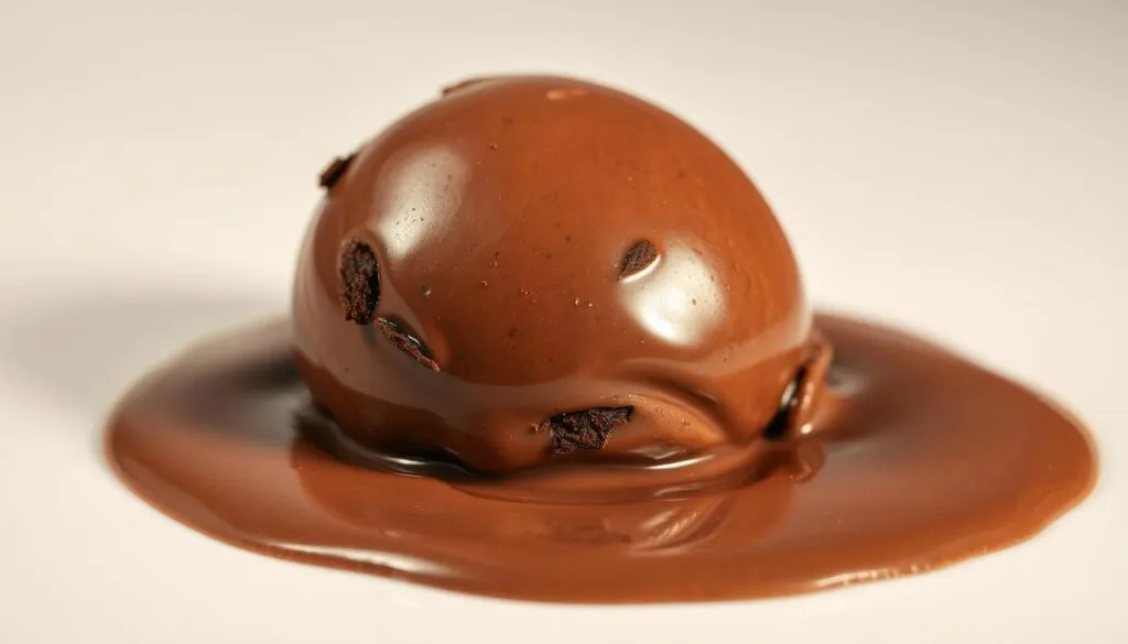 Delectable scoop of chocolate ice cream, glistening with a rich, silky sheen, resting atop a pool of velvety chocolate milk. The creamy texture is punctuated by flecks of dark cocoa, hinting at the decadent flavor. Soft lighting casts a warm, inviting glow, complementing the deep brown hues. The composition is framed by a clean, minimalist background, allowing the focal point to shine. Crisp, high-resolution details capture the alluring allure of this classic dessert pairing, evoking a sense of indulgence and nostalgia. Delectable scoop of chocolate ice cream, glistening with a rich, silky sheen, resting atop a pool of velvety chocolate milk. The creamy texture is punctuated by flecks of dark cocoa, hinting at the decadent flavor. Soft lighting casts a warm, inviting glow, complementing the deep brown hues. The composition is framed by a clean, minimalist background, allowing the focal point to shine. Crisp, high-resolution details capture the alluring allure of this classic dessert pairing, evoking a sense of indulgence and nostalgia.