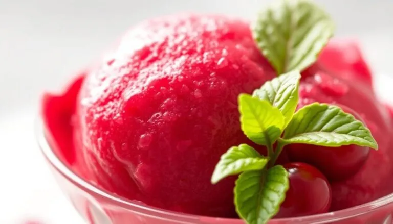 cranberry sorbet recipe