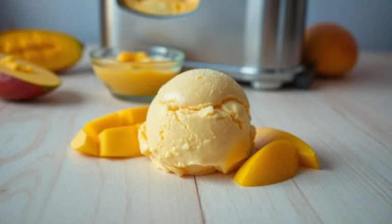 mango ice cream recipe for ice cream maker
