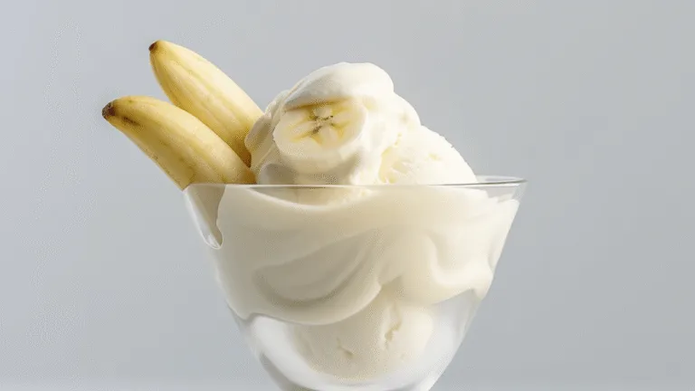 Banana ice cream recipe