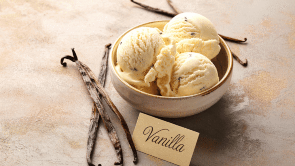 Make French Vanilla Ice Cream at Home 3 Custard base with egg yolks for rich color and texture