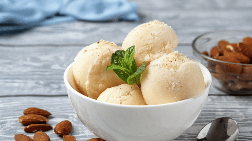 Almond Milk Ice Cream Maker Recipe Troubleshooting Texture and Taste