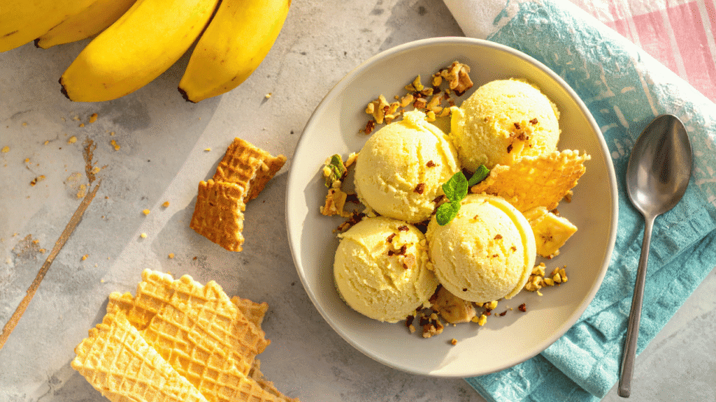 Ice Cream Vegan Banana Recipe — Ingredients and Preparation Basics